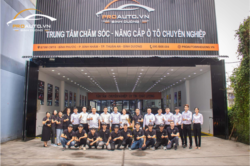 Proauto.vn - Trung tâm độ nội thất ô tô tại Thuận An Bình Dương