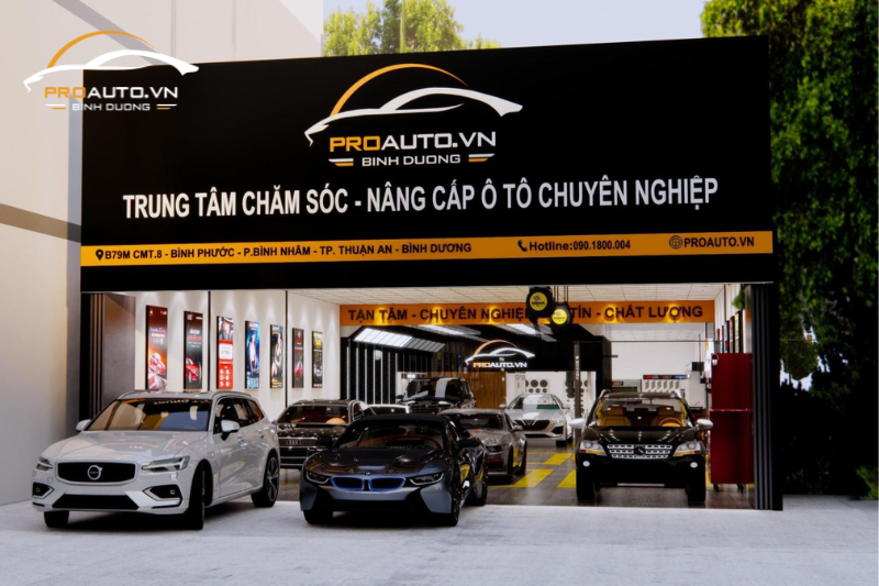 Proauto.vn- Trung tâm nâng cấp ô tô tại Thuận An Bình Dương
