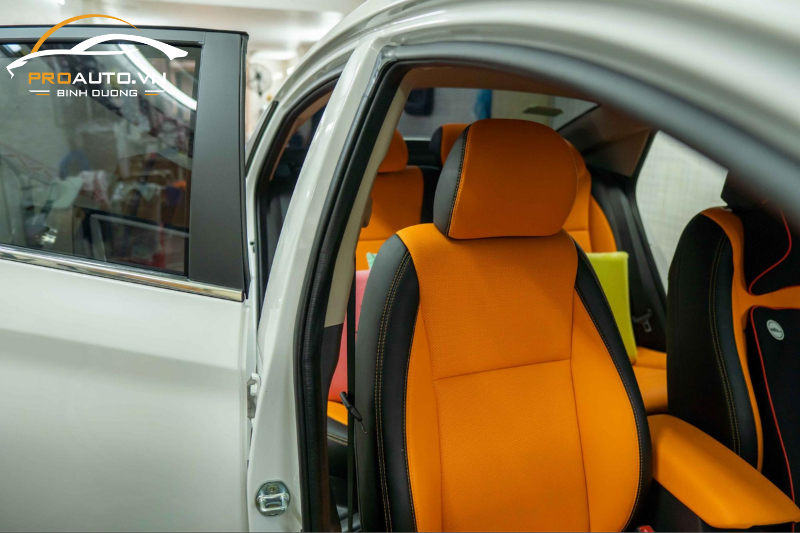 Bọc ghế da bò thuộc cho xe Hyundai tại PROAUTO.VN