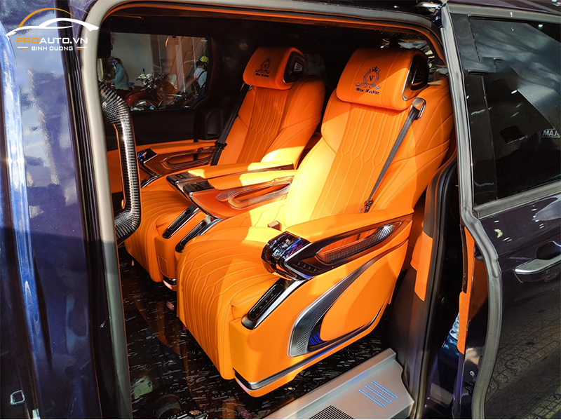 Mẫu ghế Limousine cho xe Kia Carnival mới nhất hiện nay