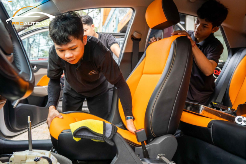 Có nên bọc ghế da ô tô tại Thuận An, Bình Dương?