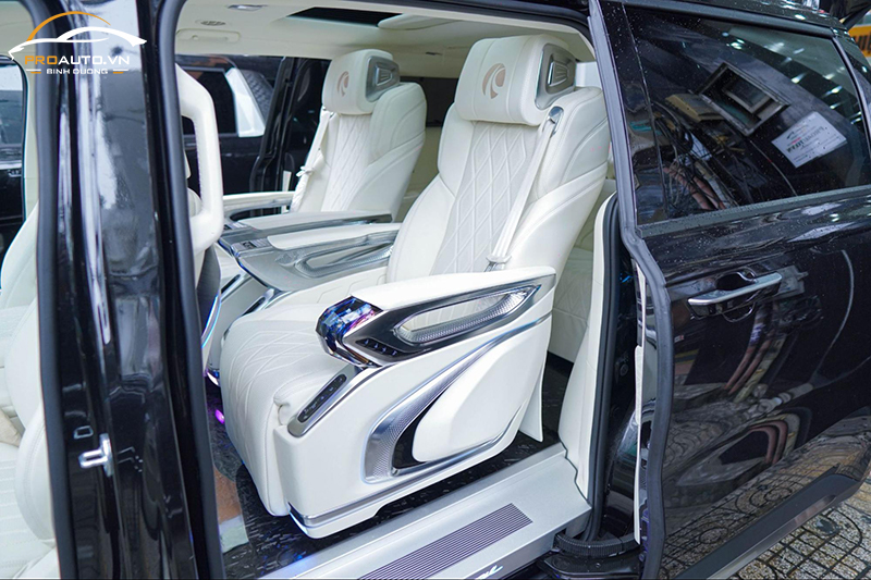 Độ ghế Limousine Crystal 4.0 - Thiết kế sang trọng, tinh tế