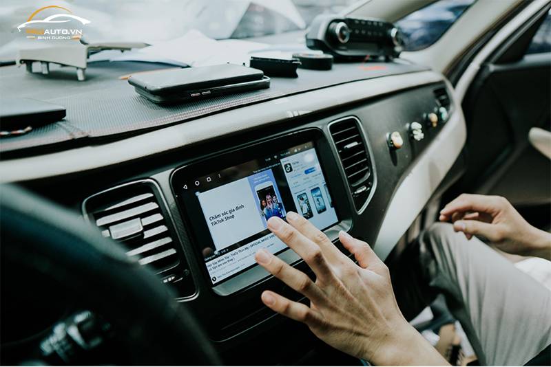 Lắp màn hình Android ô tô cho Hyundai Palisade