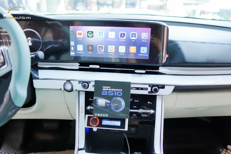 Android Box cho xe Hyundai Palisade 2024