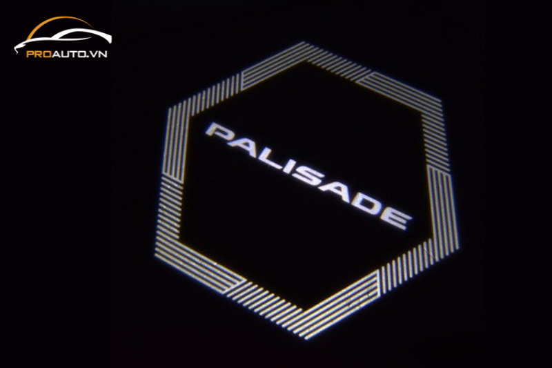 Logo đèn cửa 'PALISADE'    