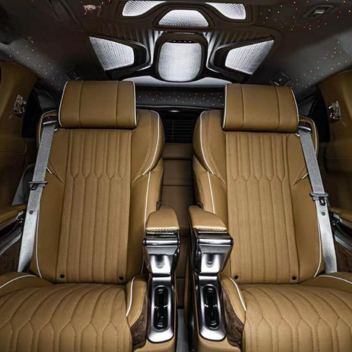 Độ ghế limousine cho xe Hyundai Custin tại Bình Dương