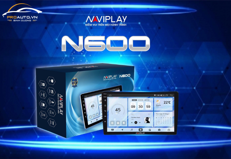 Màn hình giải trí ô tô Naviplay N600 
