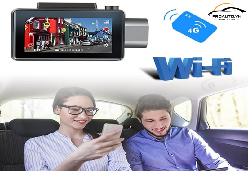 Camera hành trình Navicom Phát Wifi 4G và định vị GPS thông minh