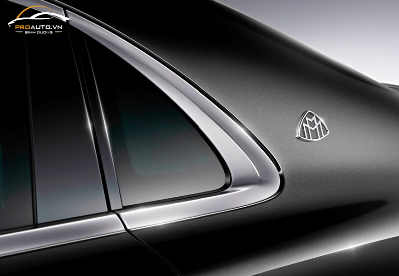 Nâng cấp mới logo cho Mercedes độ Maybach tại Bình Dương